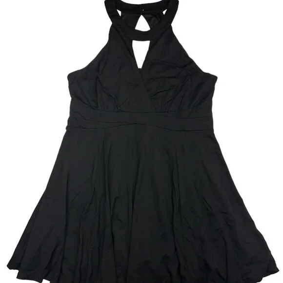 torrid | Dresses | Torrid Fit Flare Halter Dress 24 | Poshmark
